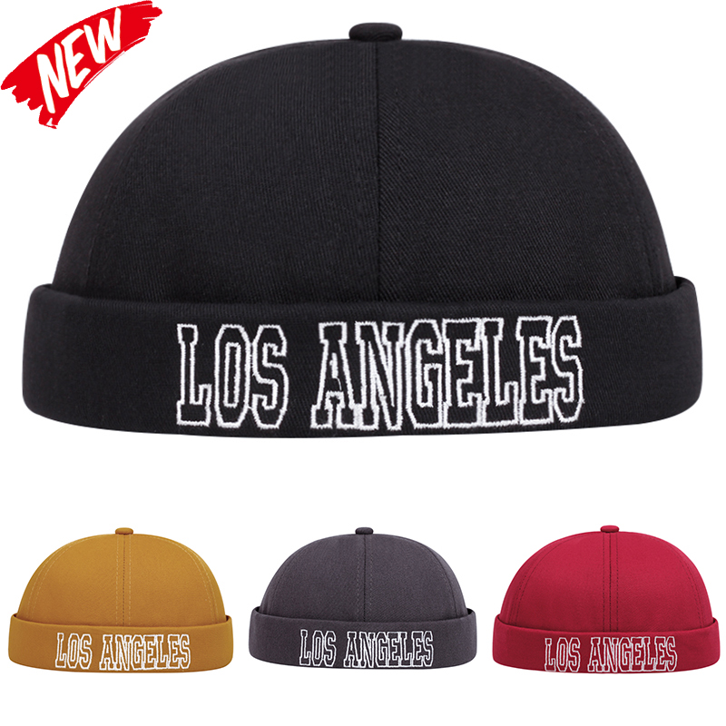 Street Fashion Los Angeles - LOS ANGELES Embroidery Fashion Beanies Caps