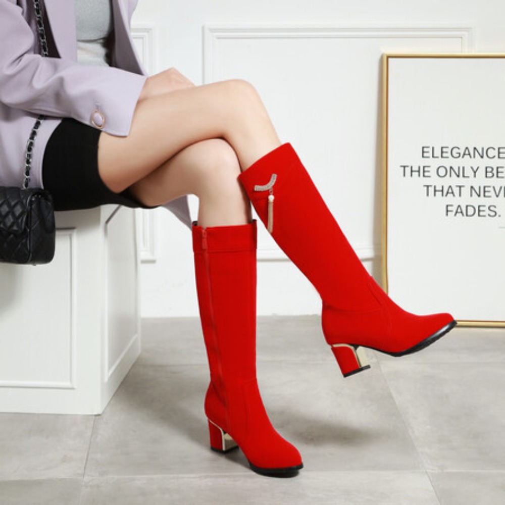 New Knee High Boots Women Shoe - Street Fashion Lady review and price