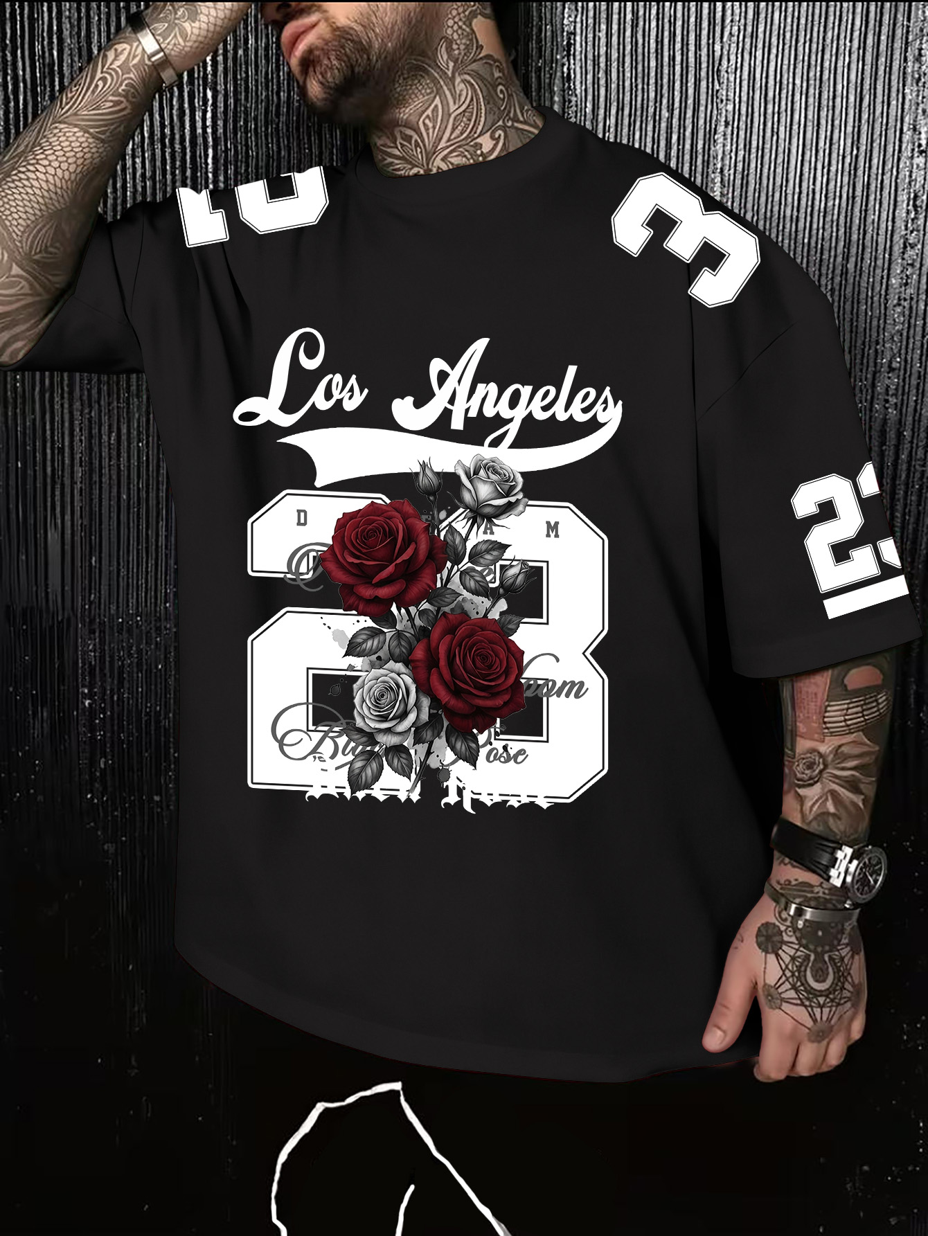 Men's American Retro Los Angel - Street Fashion Los Angeles review and price
