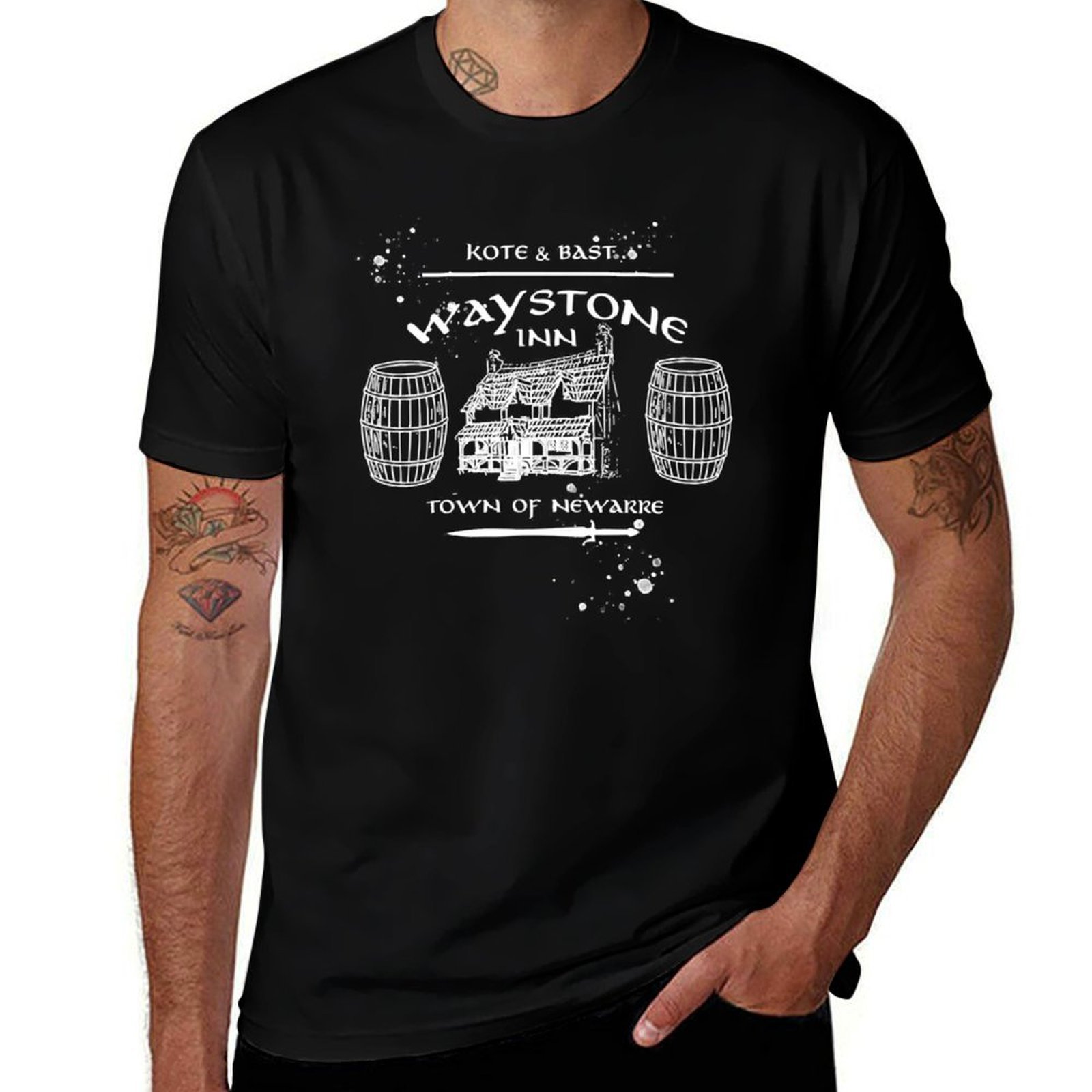 Waystone Inn Name Of The Wind  - Street Fashion Name review and price