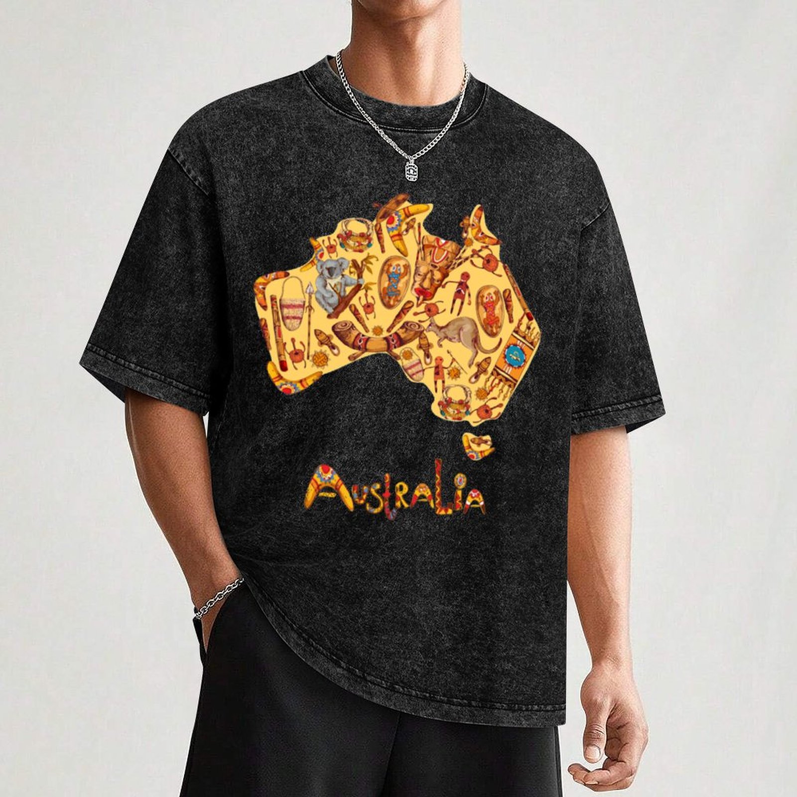 Aboriginal Flag Aboriginal Map - Street Fashion Australia review and price
