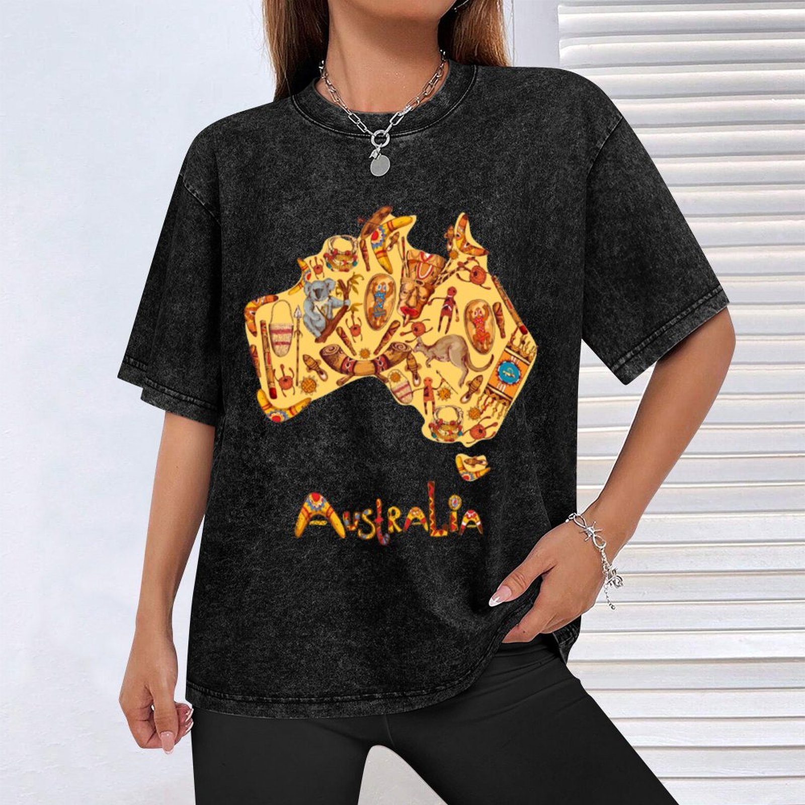 Aboriginal Flag Aboriginal Map - Street Fashion Australia review and price