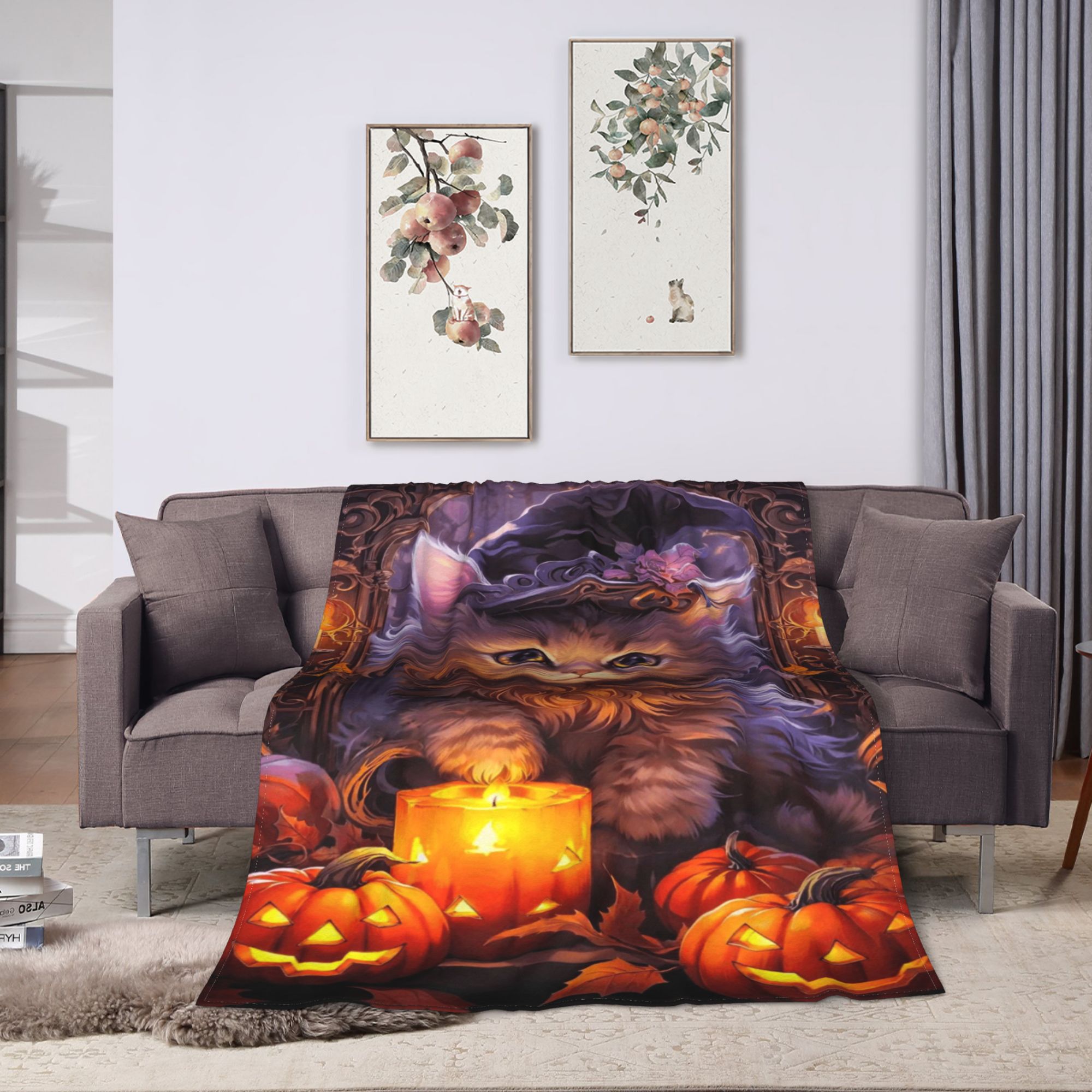 Witchy Black Cats Halloween Bl - Street Fashion Loverboy review and price