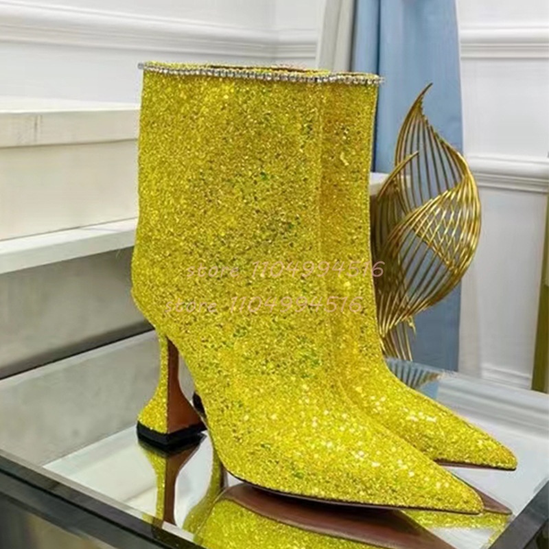 Blue Glitter Crystal Wine Glas - Street Fashion Lady review and price
