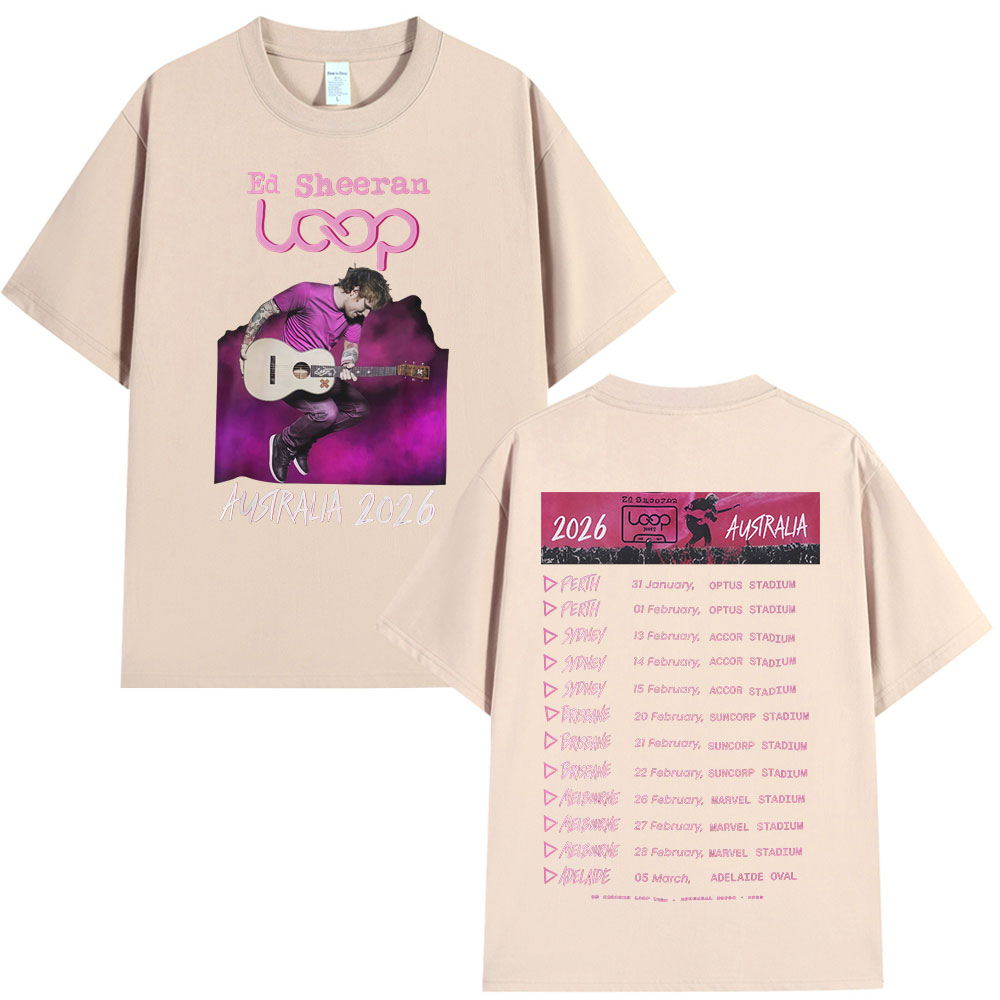 Ed Sheeran Loop Tour Australia - Street Fashion Australia review and price