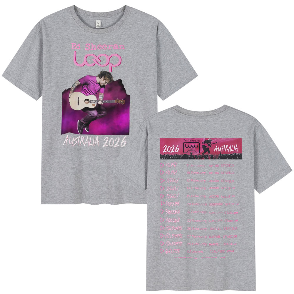 Ed Sheeran Loop Tour Australia - Street Fashion Australia review and price