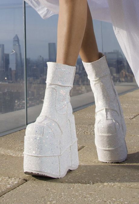 Punk Style Round Toe Mid-Calf  - Street Fashion Lady review and price