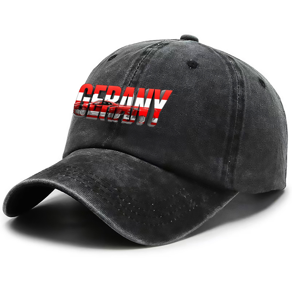 1pc Germany Style Washed Hat,  - Street Fashion Germany review and price