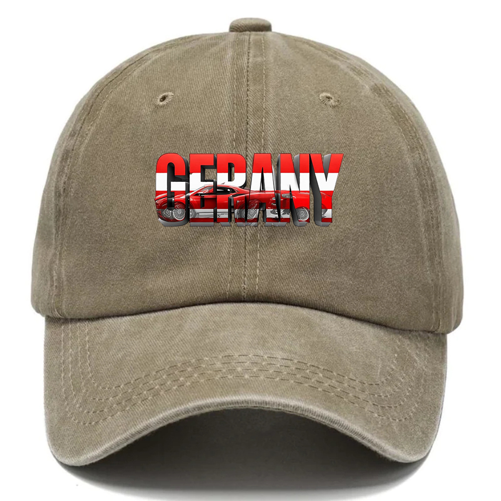1pc Germany Style Washed Hat,  - Street Fashion Germany review and price