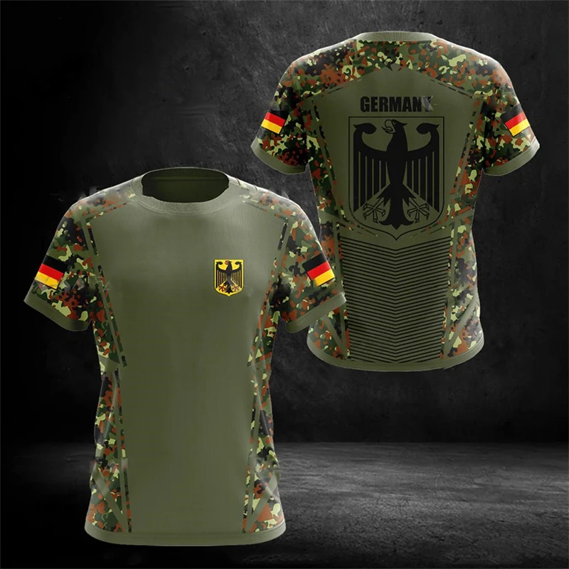 Unisex Germany Camo T-Shirt, E - Street Fashion Germany review and price