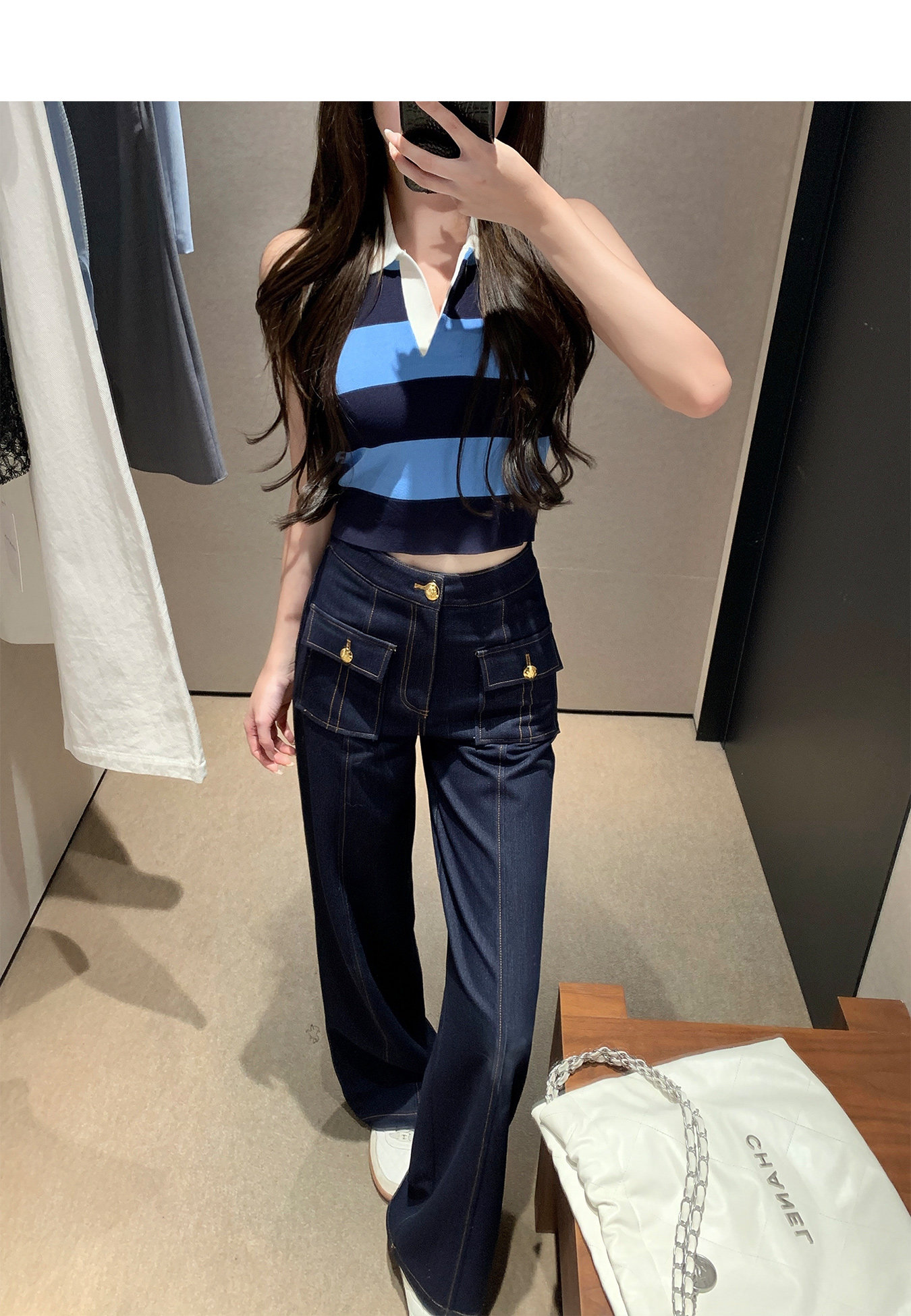 Y2K 2026 new button retro jean - Street Fashion Trends 2026 review and price